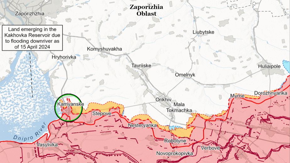 Росіяни просунулися на заході Запорізької області, – ISW