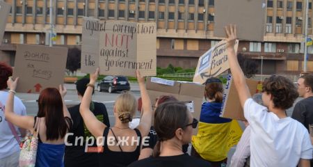 У Запоріжжі учасники акції за незалежність НАБУ і САП не виключають нових протестів