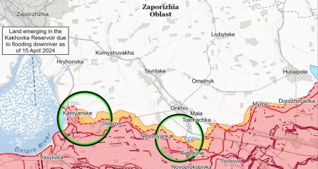 Атаки россиян на Запорожье в течение выходных не имели успеха, – ISW