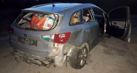 Российский FPV атаковал гражданское авто под Запорожьем – есть раненая