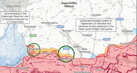 Силы обороны вернули себе некоторые позиции на Запорожье, – ISW