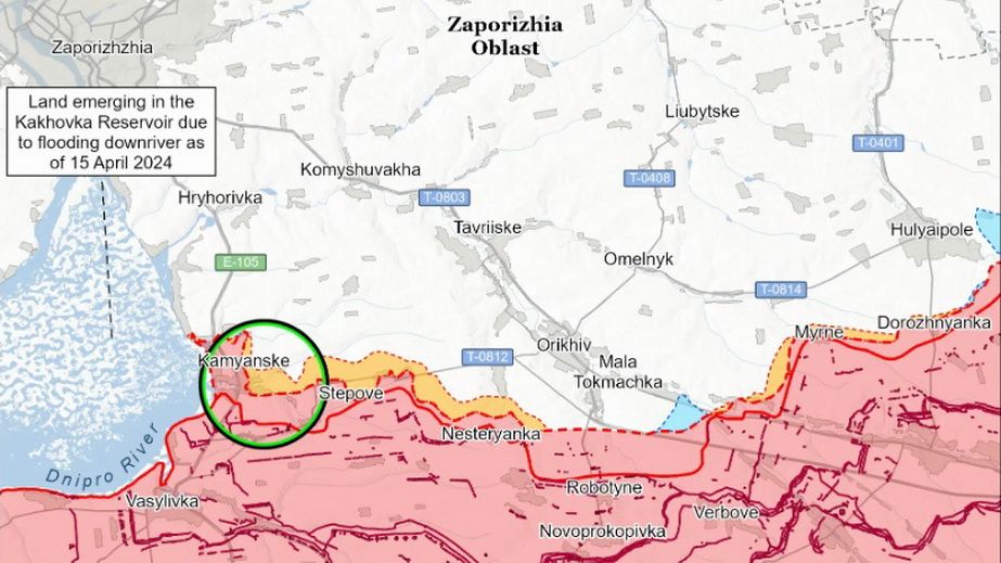 Захватчики не имеют подтвержденных продвижений на Запорожье, – ISW