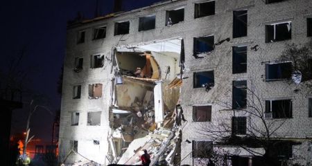 Под завалами общежития в Запорожье может находиться человек