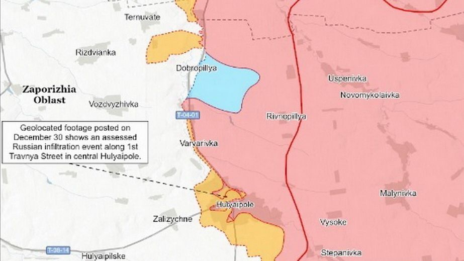 Українські захисники, імовірно, ще посунули ворога в районі Гуляйполя, &ndash; ISW