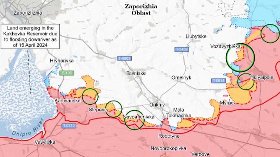 Росіяни не мають успіхів на Запоріжжі, – аналітики
