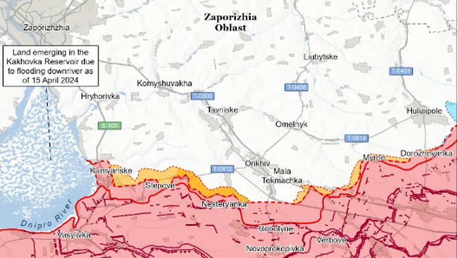Попытки РФ продвинуться в Запорожье остаются безуспешными, – ISW