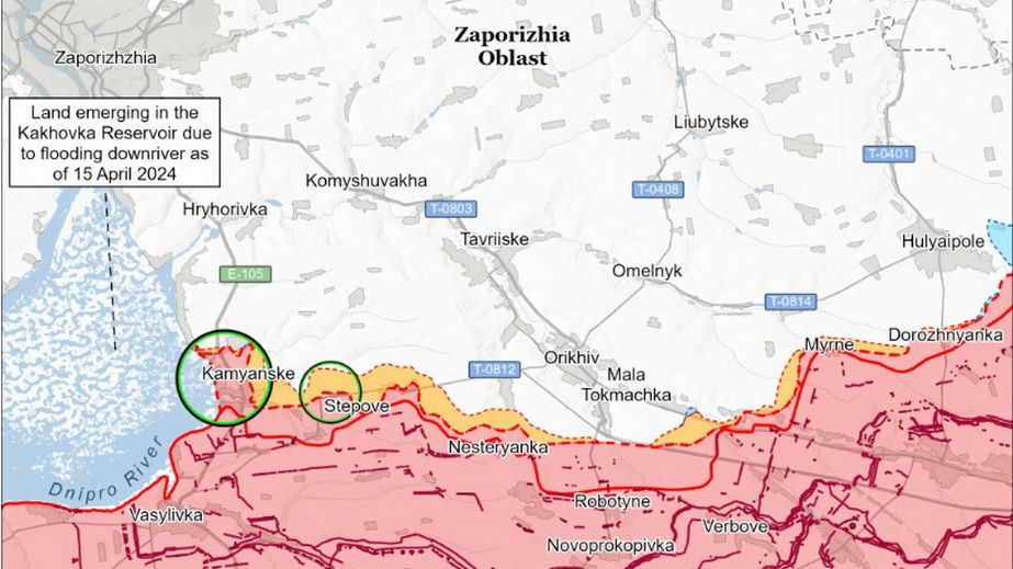 Оккупантам не удалось продвинуться на Запорожье в течение суток, – ISW