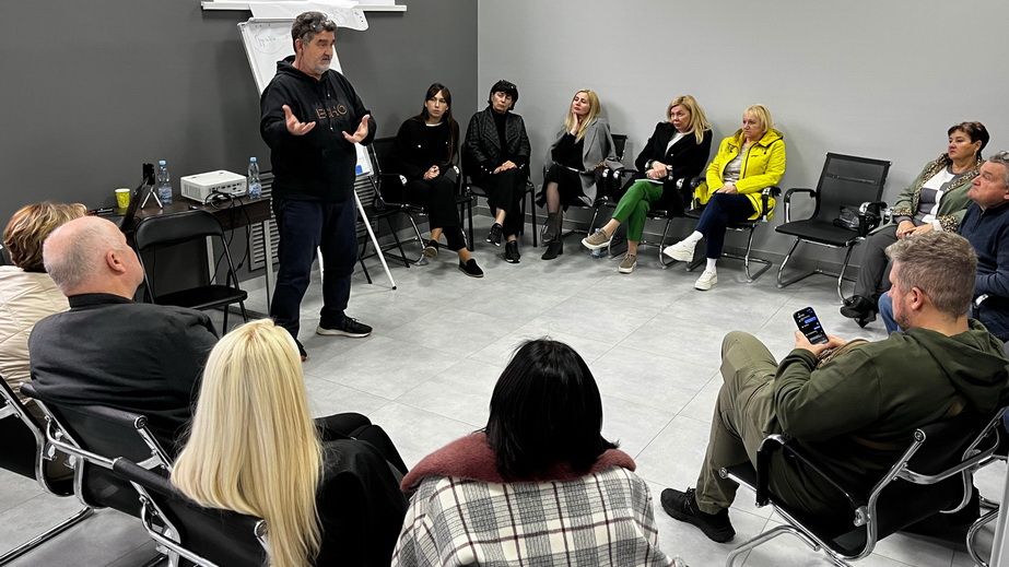 В Запорожье представители  громад создавали "карту решений для неопределенности"