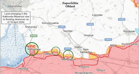 Окупанти не можуть просунутися на Запоріжжі, – ISW