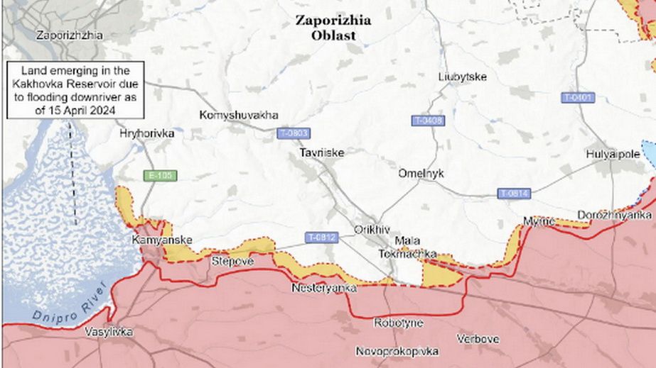 РФ не имеет успехов под Гуляйполем и Ореховым на Запорожье, – ISW