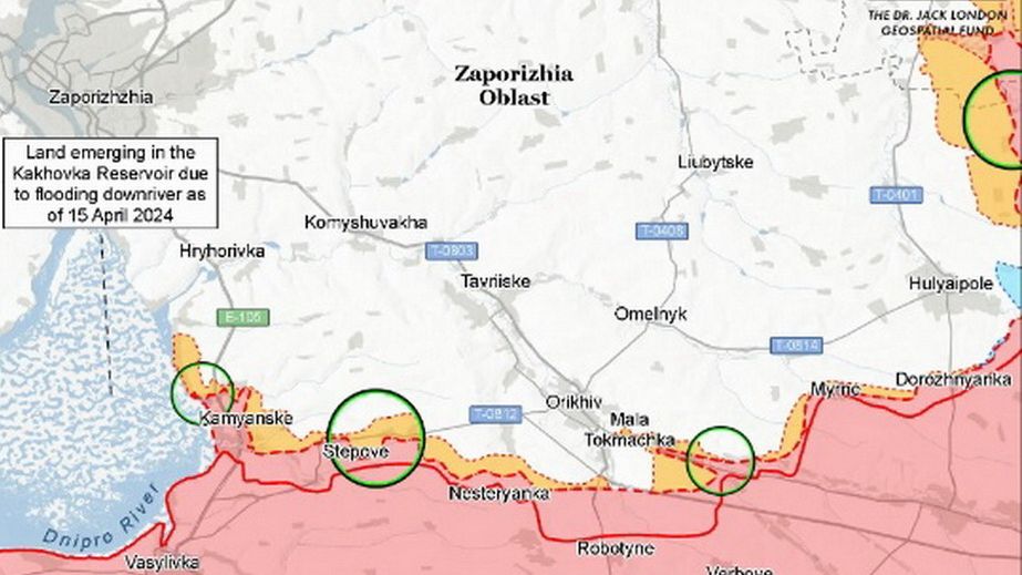 ЗСУ утримують позиції в районі Степногірська на Запоріжжі, – ISW