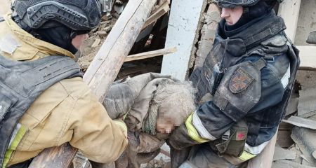 Як витягали жительку Оріхова з-під завалів, показали запорізькі рятувальники