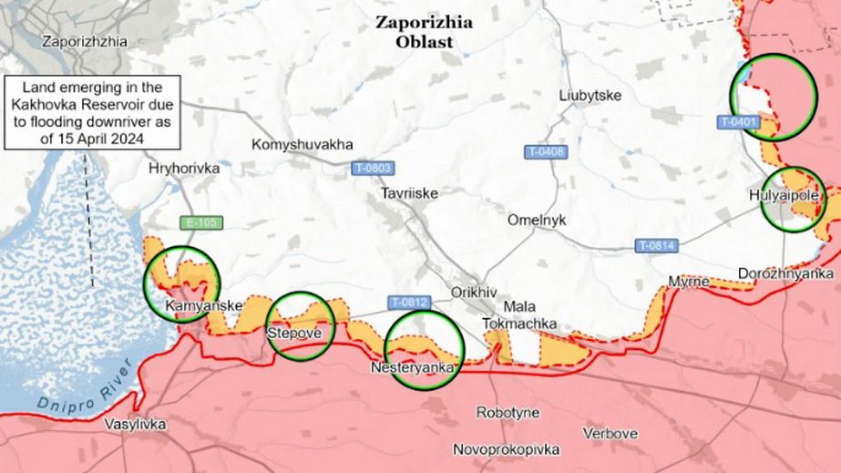 Окупаційні війська просунулися на двох ділянках під Гуляйполем, – ISW