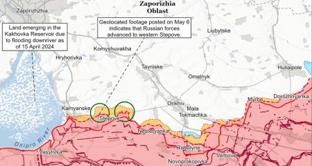 Загарбники дещо просунулися в районі Степового в Запорізькій області – оцінка ISW