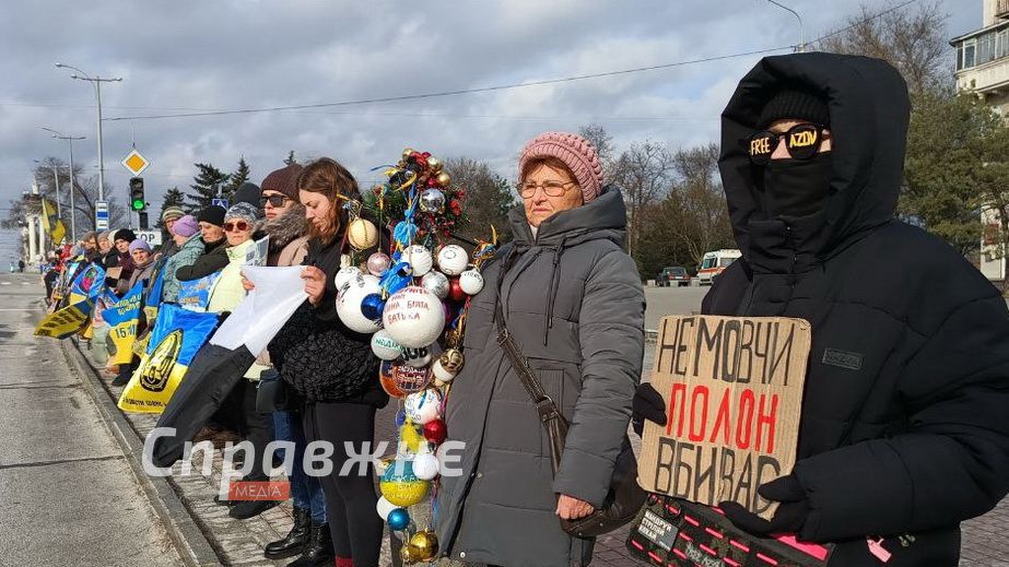 Щодо обмінів &ndash; поки тиша, &ndash; організаторка акцій-нагадувань про бранців у Запоріжжі