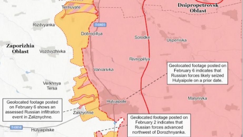 Російські війська, імовірно, захопили Гуляйполе, &ndash; ISW