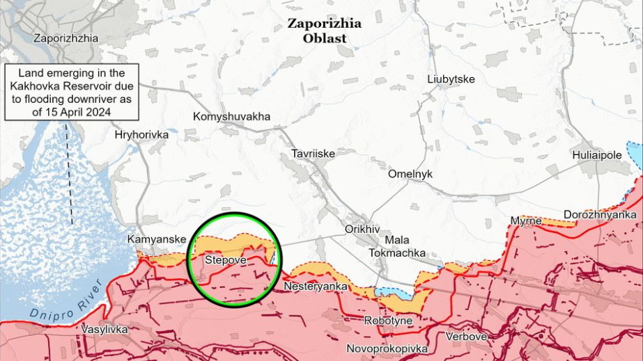 Россияне не добились подтвержденных успехов на Запорожском направлении, – ISW