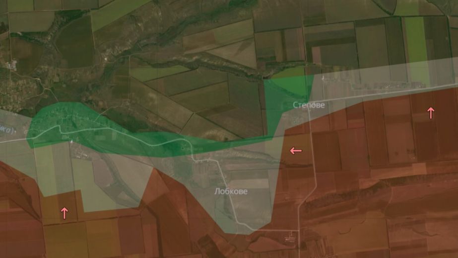 Просування росіян в районі Лобкового на Запоріжжі фіксує DeepState