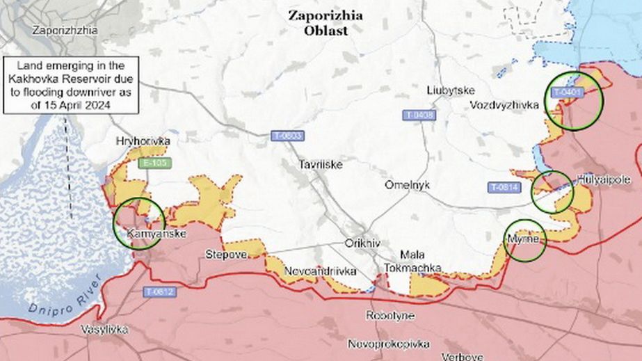 Какие изменения есть на Запорожском фронте &ndash; оценка ISW