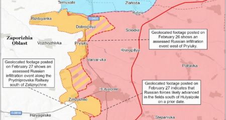 Окупанти могли просунутися на південь від Гуляйполя, &ndash; аналітики