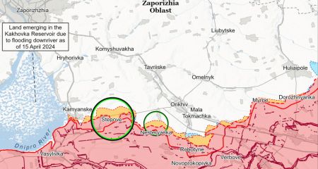 Аналитики опровергают заявления пропагандистов РФ о продвижении на Запорожье