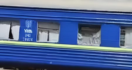 Поезд в Запорожье попал под обстрел на Днепропетровщине