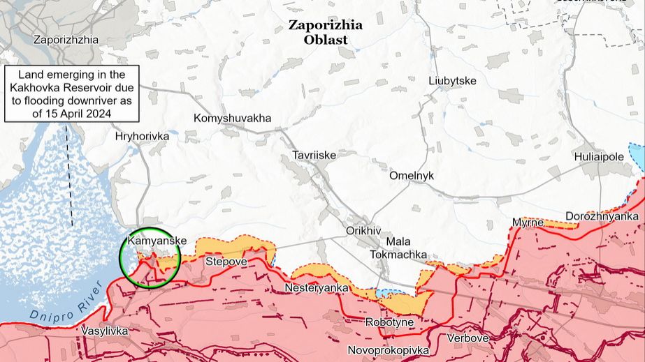 Армия РФ не имеет успехов на Запорожье, – ISW
