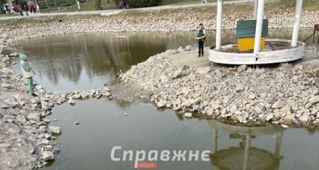 Парковые озера в Запорожье невозможно наполнить без повышения уровня воды в реке Днепр – комментарий