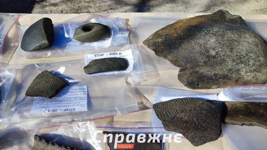 От "бронзовых" топоров до греческих амфор: запорожские археологи представили результаты экспедиции