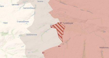 Оккупанты продвинулись в Гуляйполе &ndash; карта DeepState