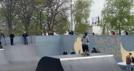 Urban Street DAY: как запорожская молодежь обновила скейт-площадку на Бабурке