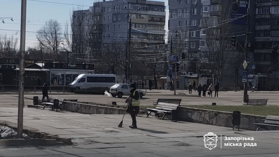 Две дороги восстановили в Космическом районе Запорожья &ndash; где именно