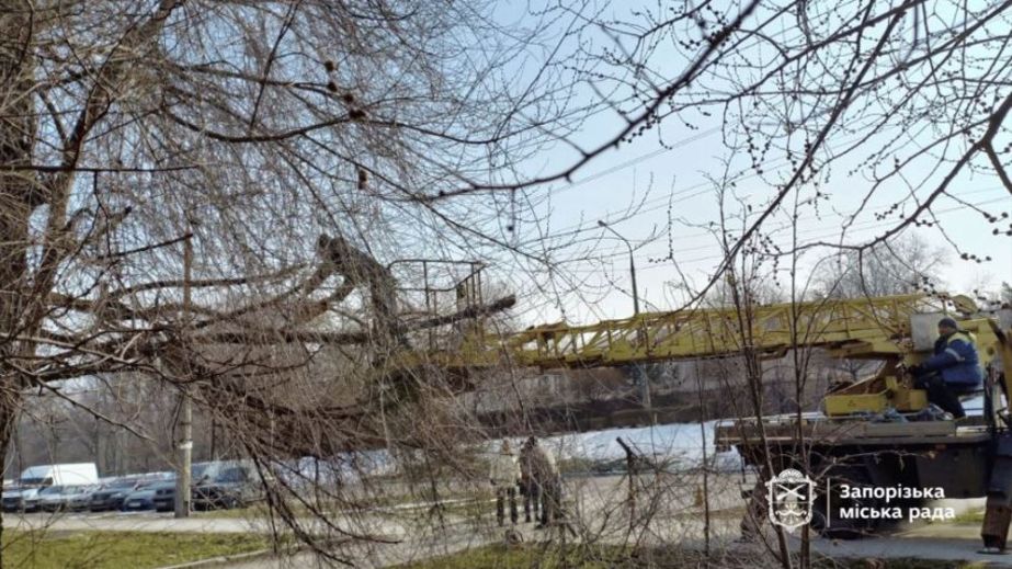 Дорогу и остановки восстановили в старой части Запорожья &ndash; где именно