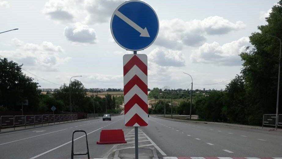 В Запорожье уточнили схему движения Вантовым мостом на выходные