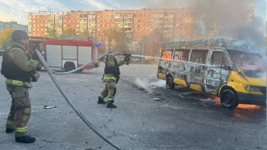 11 пожаров в Запорожье и пригороде вызвали российские обстрелы
