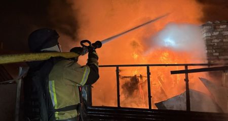 65-річний чоловік травмувався під час пожежі в Запорізькому районі