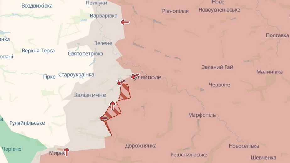 Ворог просунувся поблизу Гуляйполя, &ndash; DeepState