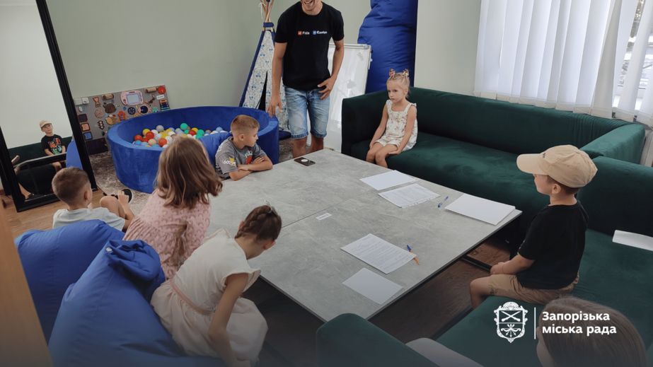 Як у Запоріжжі відбулося заняття з психосоціальної підтримки для дітей ветеранів