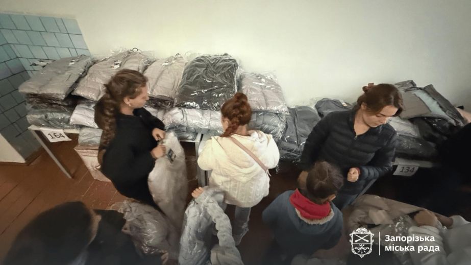 Зимовий одяг передали запорізьким дітям благодійники