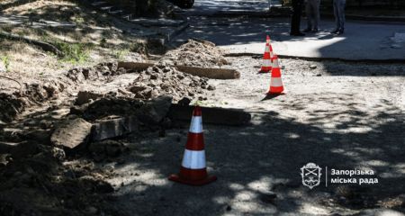У Дніпровському районі Запоріжжя проводять ремонт внутрішньоквартальної дороги