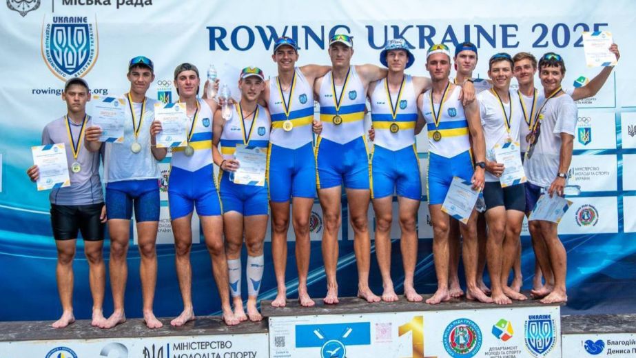 Запорожские юниоры завоевали две "бронзы" на чемпионате Украины по гребле