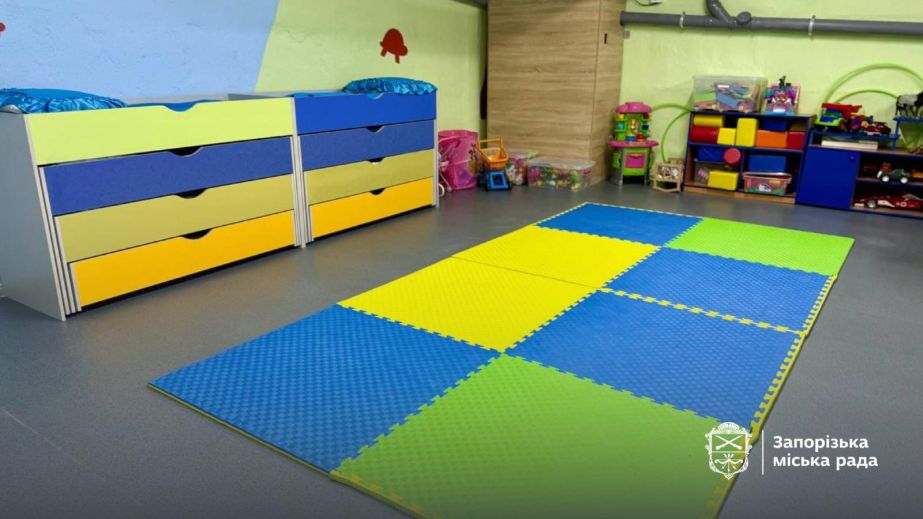 Найбільше укриття для дошкільнят зробили в запорізькому дитсадку &ndash; кадри