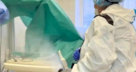 У Запоріжжі завершили дезінфекцію пологового після атаки