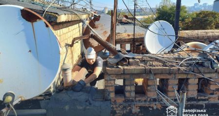 Дома ремонтируют в Запорожье: что уже сделали