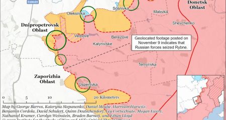 Россияне, вероятно, оккупировали Рыбное на Запорожье, – ISW