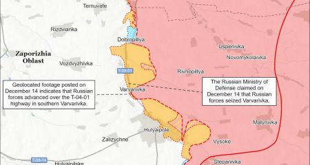 На Запоріжжі росіяни просунулися у Варварівці, – ISW