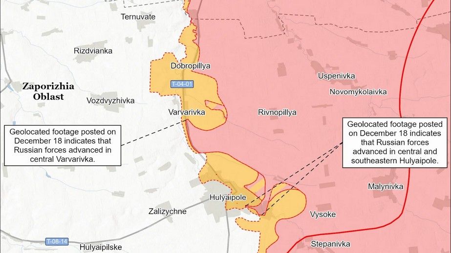 ISW фиксирует изменения на Запорожском фронте &ndash; подробности