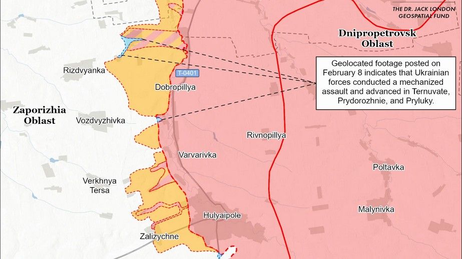 Украинские войска продвинулись на Запорожском фронте, &ndash; ISW