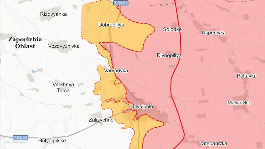 В ISW констатируют отсутствие продвижений оккупантов на Запорожье