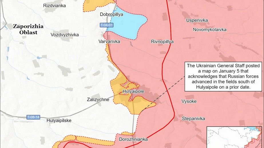 Российские войска продвинулись на Запорожском фронте, &ndash; ISW